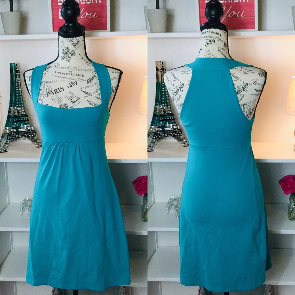 Susana Monaco Teal Summer Dress